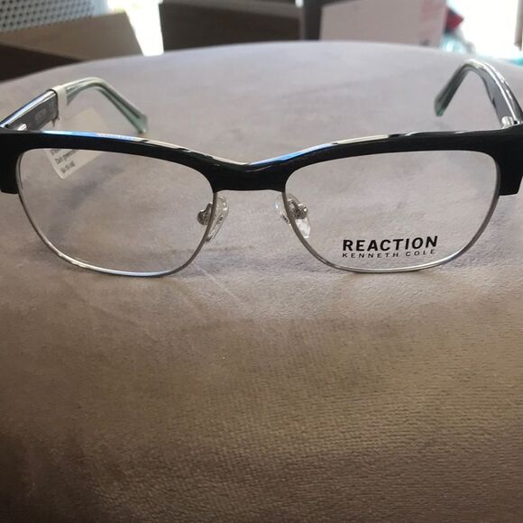 KENNETH COLE 54-18-145 NEW MENS DESIGNER EYEGLASSES FRAMES RIMMED DARK GREEN - Picture 1 of 7